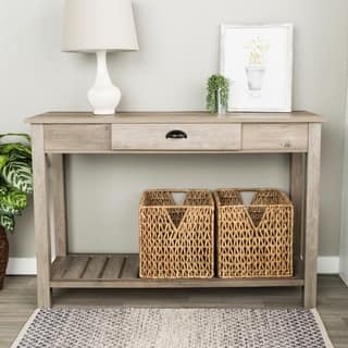 48-inch Country Style Entry Console Table