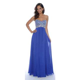 Decode 1.8 Strapless Gown with Beaded Bodice