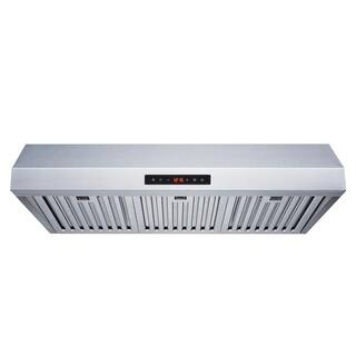 Winflo O-W111B30 30" Stainless Steel Ducted Under Cabinet Range Hood