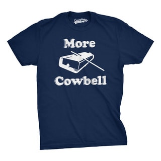 More Cowbell T Shirt Funny Novelty Comedy TV Skit Tee