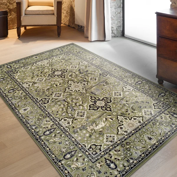Miranda Haus Radcliffe Classic Floral Medallion Area Rug Collection