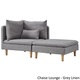 Malina Modular Mid-Century Chaise Lounges by iNSPIRE Q Modern - Thumbnail 9