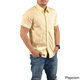 Men's Short Sleeve Casual Button Down Shirt - Thumbnail 7