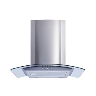 Winflo O-W101C30 30" Convertible Stainless Steel/Tempered Glass Wall Mount Range Hood