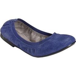 Women's Aerosoles Fable Ballet Flat Navy Suede/Elastic