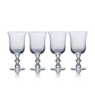 Mikasa Bordeaux 15.5 Ounce Goblet Wine Drinking Glass - Set 4