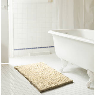 RT Designers Collection Cali High Pile Large Chenille Bath Mat