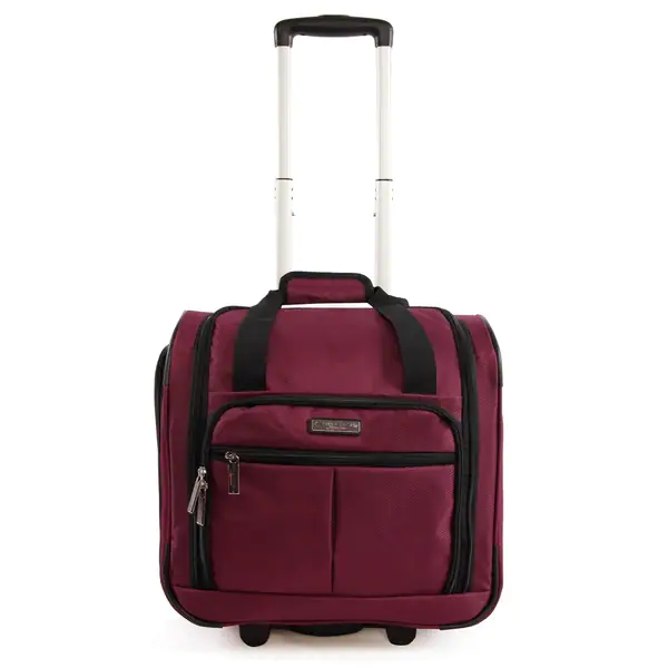 Pacific Coast Underseat 15.5-inch Rolling Carry-On Tote Bag