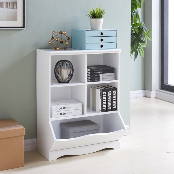 Danya B. Multi-Cubby Storage Cabinet - White