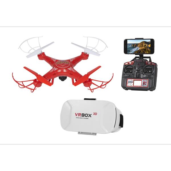 Striker FPV Live View 4.5CH 2.4GHz RC Drone - Red