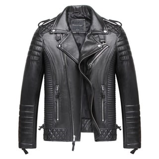 Mason & Cooper Rogers Men's Leather Jacket (Option: 5xl)