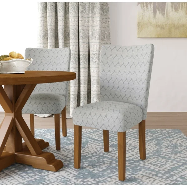 HomePop Textured Parsons Chair - Set of 2