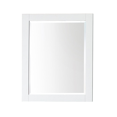 Belvedere 44 x 28 inch White Wall Mirror