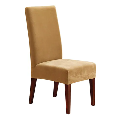Sure Fit Stretch Pique Short Dining Room Chair Cover