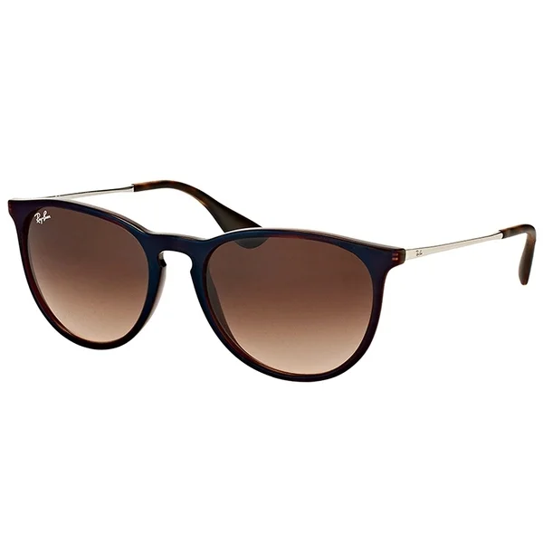 Ray-Ban Round RB 4171 631513 Unisex Blue Brown Frame Brown Gradient Lens Sunglasses