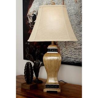 Link to Brown Polystone Rustic Table Lamp (Set of 2) by Studio 350 - 25 x 29 Similar Items in Table Lamps