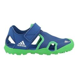 Children's adidas Captain Toey Closed Toe Sandal Core Blue/Energy Green/White