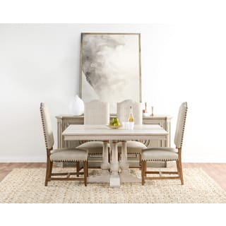 Norman Solid Wood 54-inches Square Dining Table by Kosas Home