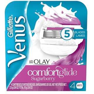 Gillette Venus & Olay Women's Razor Blade Refills 4-count