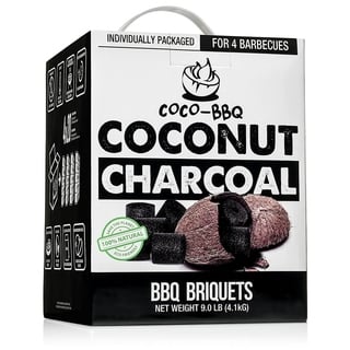 COCO-BBQ Coconut Charcoal (4 pack)