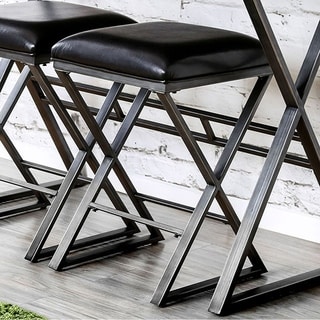 Glasby Industrial Bar Stool Set Of 2