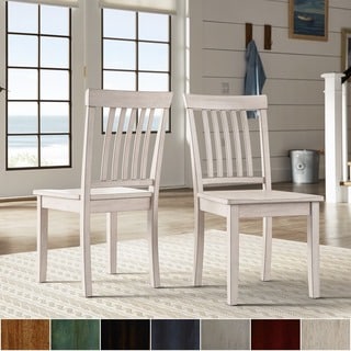 Wilmington II Mission Back Wood Dining Side Chairs (Set of 2) from iNSPIRE Q Classic