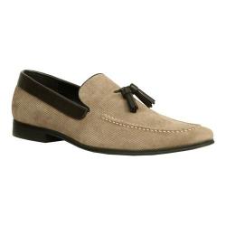 Men's Giorgio Brutini Nyquist Tassel Loafer Taupe Textured Suede