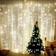 Thumbnail 4, 304 LED Wall Lights Curtain String lights Outdoor String Light. Changes active main hero.