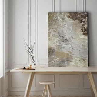 Marbled Linen - Gallery Wrapped Canvas