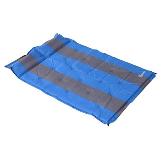 Outsunny Double Bed Camping Self Inflating Air Mattress - Blue