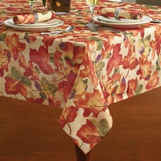Harvest Fest Printed Fabric Harvest Tablecloth
