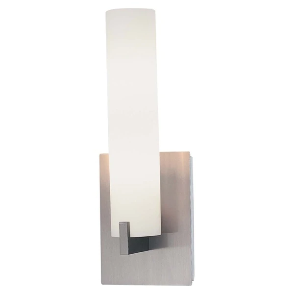 Tube Brushed Nickel 2 Light Wall Sconce By George Kovacs