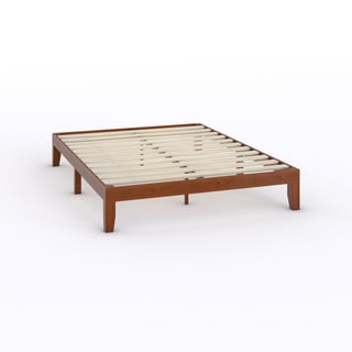 Porch & Den Leonidas Monticello 12-inch Solid Wood Queen-size Platform Bed