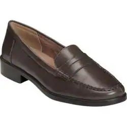 Women's A2 by Aerosoles Side Dish Penny Loafer Brown Faux Leather