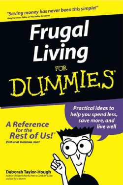 Frugal Living for Dummies (Paperback)