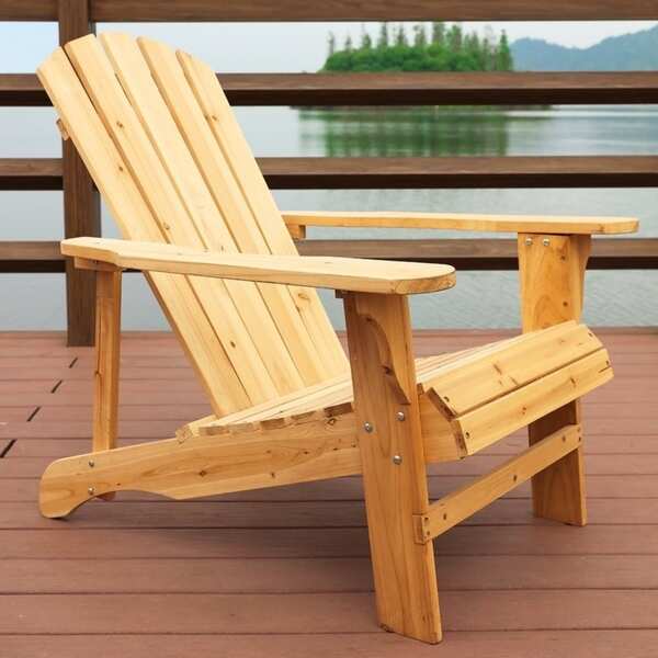 PATIO FESTIVAL All Wood OUTDOOR Adirondack Chair