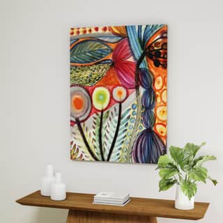 Palm Canyon 'Vivaces' Gallery Wrapped Canvas Art