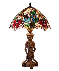 Tiffany Style Flower Design Table Lamp