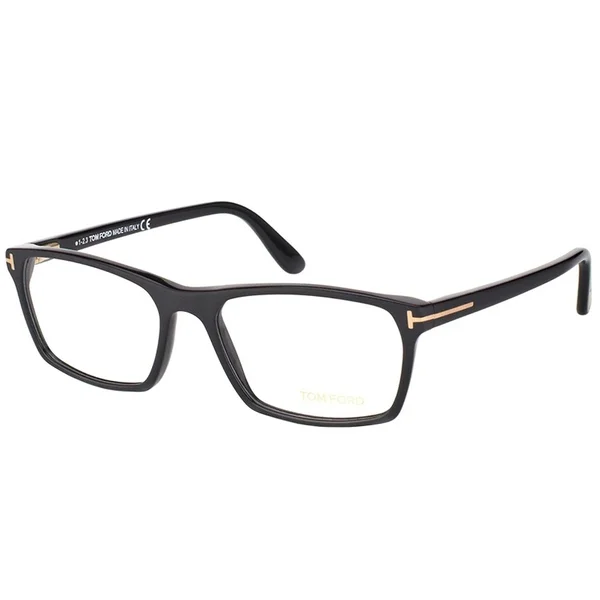 Tom Ford Rectangle FT 5295 002 Unisex Matte Black Frame Eyeglasses