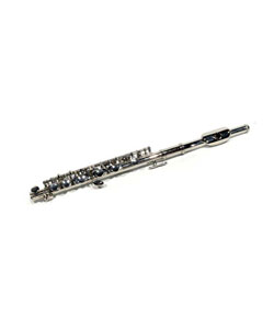School Band Nickel-plated Piccolo with Case