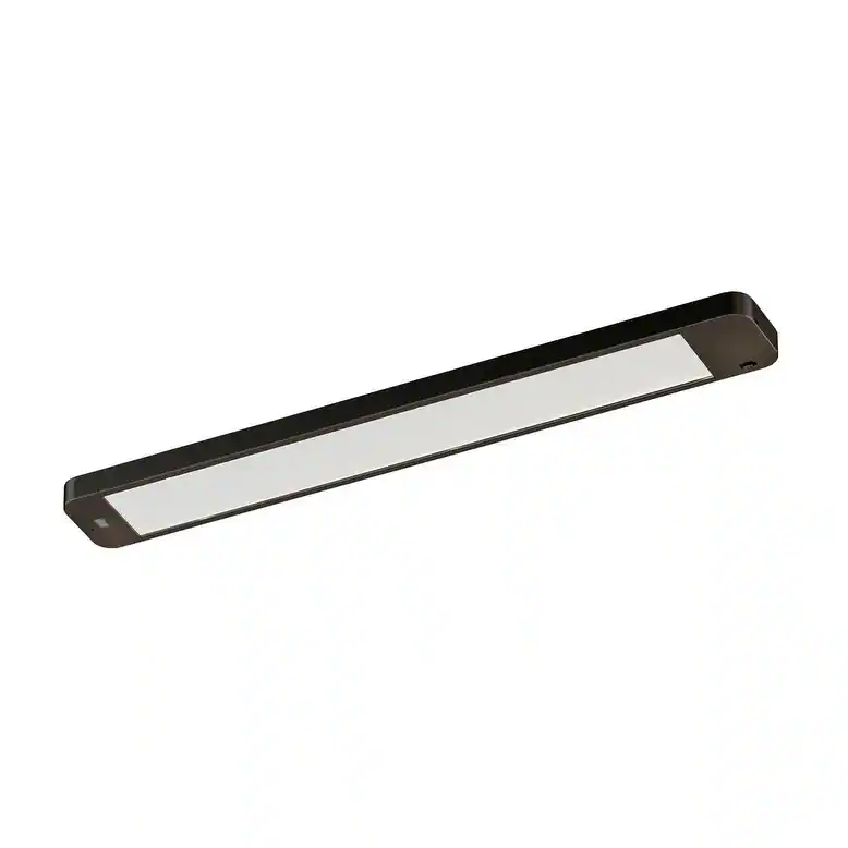Instalux 21-in Linkable LED Bronze Motion Under Cabinet Strip Light - 21-in W x 0.75-in H x 2.75-in D