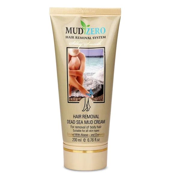 MudZero Women Dead Sea Hair Removal Cream, 50ml