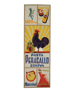 Safavieh Hand-hooked Vintage Poster Ivory Wool Runner (2'6 x 8')
