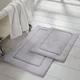 Modern Threads 2-Pack Solid Loop With Non-Slip Backing Bath Mat Set - Thumbnail 14