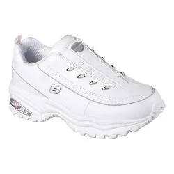 Women's Skechers Premium Latest Craze Slip-On Sneaker White/Pink
