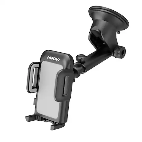 Adjustable Dashboard Cellphone Mount Holder, Strong Sticky Gel Pad
