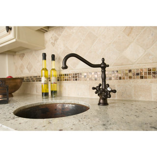 Oil-rubbed Bronze Kitchen Faucet