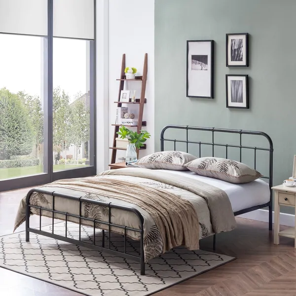 Berthoud Industrial Bed Frame by Christopher Knight Home