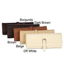 Amerileather Leather Jewelry Roll