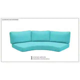 Link to Covers for Low-Back Curved Armless Sofa Cushions 6 inches thick Similar Items in Outdoor Sofas, Chairs & Sectionals